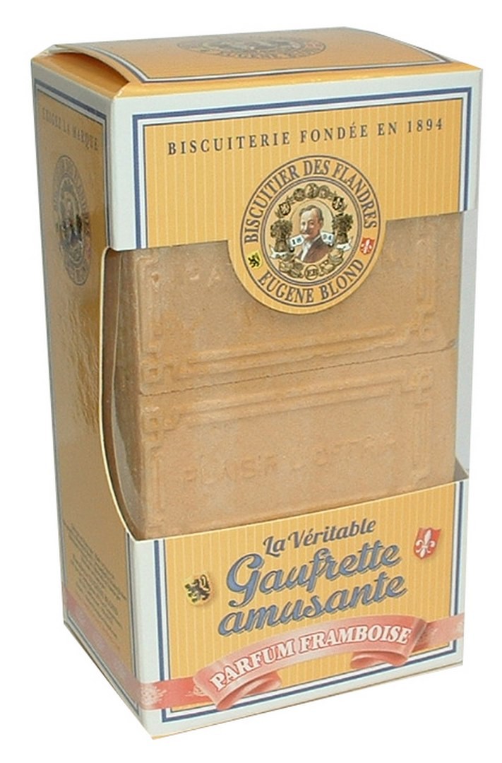 gaufrettes framboise eugêne blond