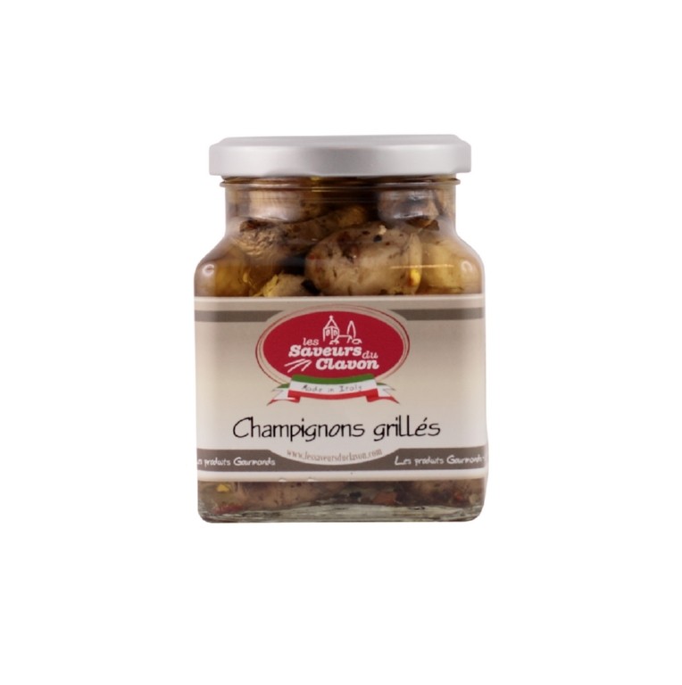 champignons grillés