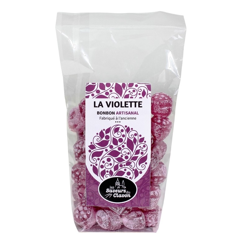 Bonbons à l'ancienne arôme violette