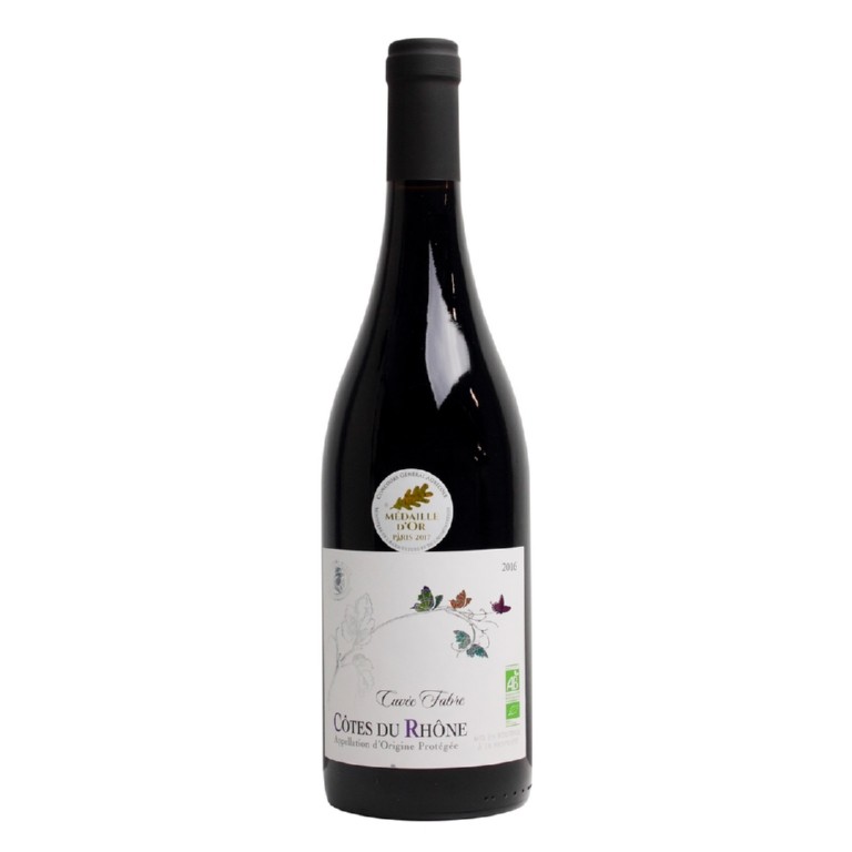 côtes du Rhône rouge AOP 750ml cuvée Fabre