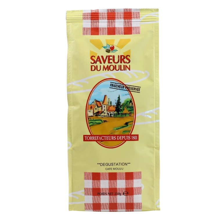 CAFE SAVEUR DU MOULIN MOULU PAQUET 250 GR 100% ARABICA 