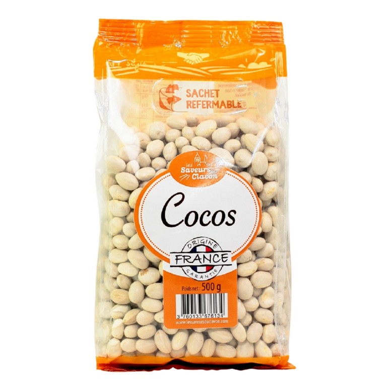 Haricots coco français 500g