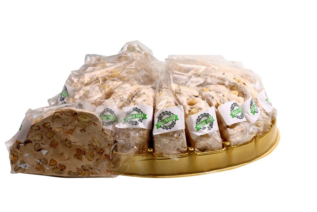 GATEAU DE NOUGAT SANS SUCRE AJOUTE GIANDUIA AMANDES 3KG