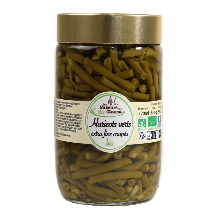 HARICOT VERT EXTRA FIN BIO