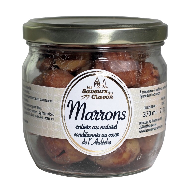 marron entier les saveurs du clavon