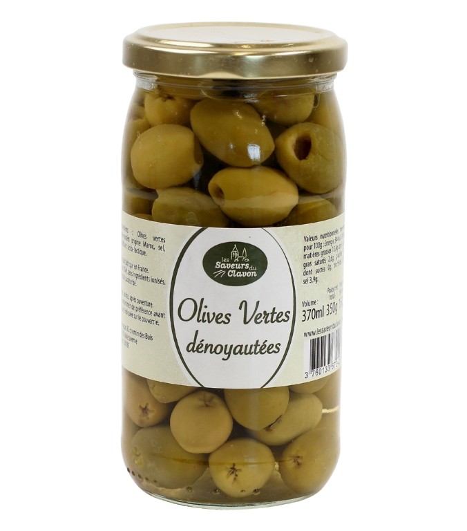 OLIVES VERTES DENOYAUTEES