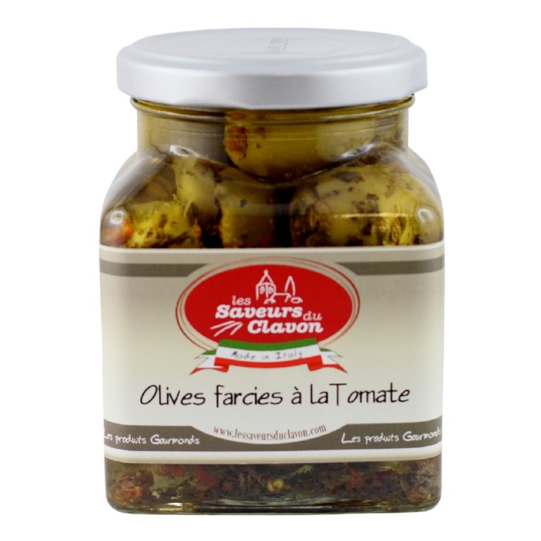 olives farcies à la tomates séchées 314ml