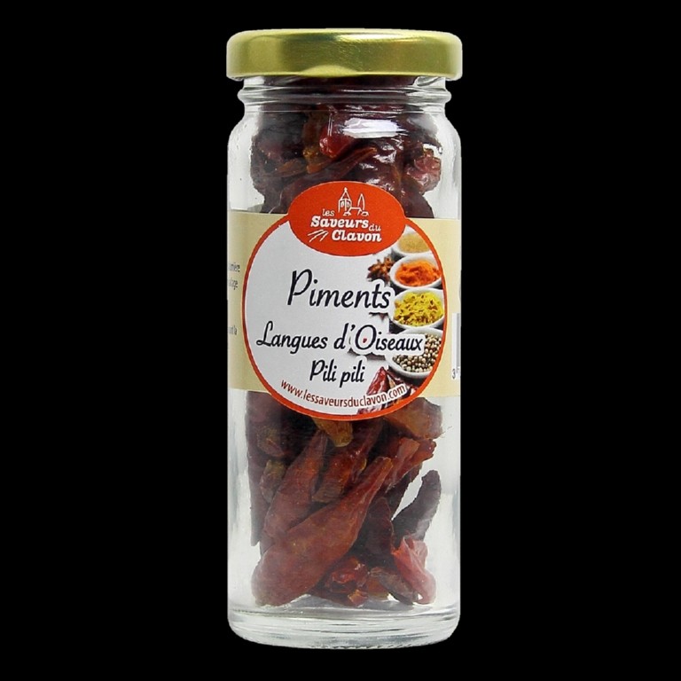 piment langues d'oiseaux pili pili