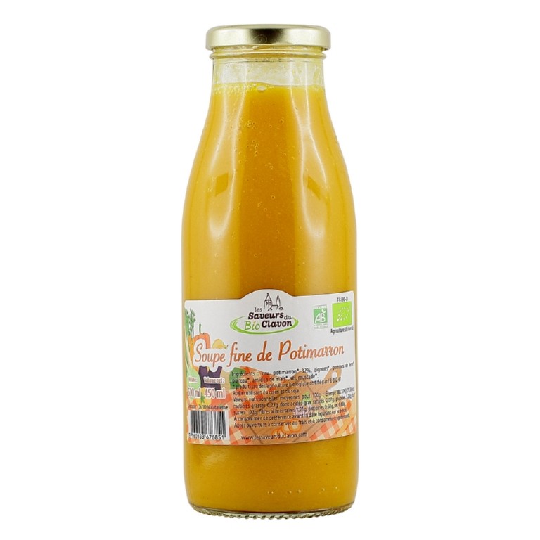 soupe potimarron biologique 720ml