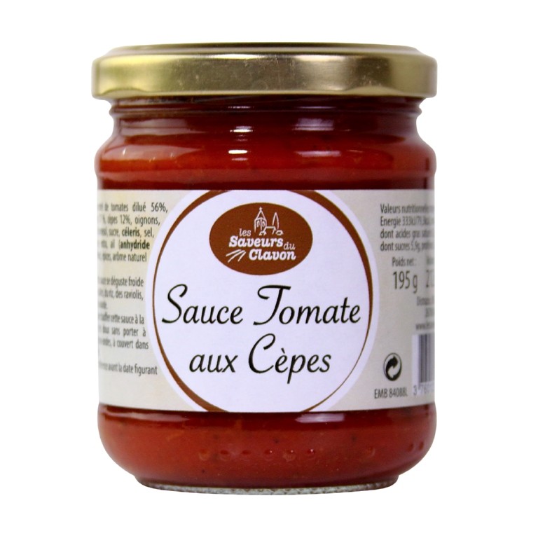 SAUCE TOMATE AUX CEPES