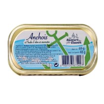 Anchois à l'huile d'olive