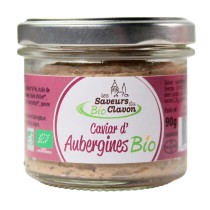 CAVIAR D'AUBERGINE BIO bocal 90g