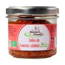 DELICE DE TOMATES SECHEES BIO BOCAL 90g