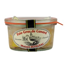 foie gras de canard entier à la fleur de sel bocal 100g