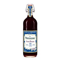 LIMONADE CASSIS PASSION - RIEME " LA MORTUACIENNE " -  LITRE