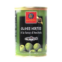 Olives Vertes Farcies à la Crème d'Anchois bt 1/4