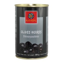 Olives Noires Dénoyautées "Montperal" boite 314ml