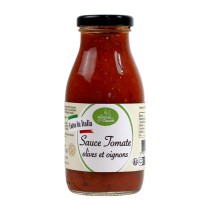 SAUCE TOMATE OLIVES ET OIGNONS