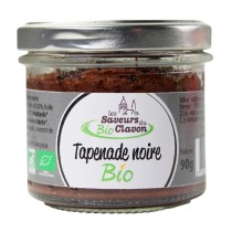 TAPENADE NOIRE BIO Bocal 90 Gr