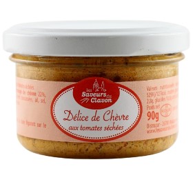 DÉLICE DE CHÈVRE AUX TOMATES SECHEES