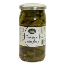 CORNICHONS EXTRA FINS 370ml