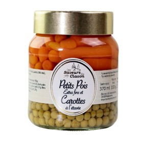 POIS EXTRA FINS ET JEUNES CAROTTES 37 cl