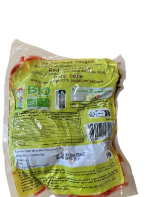 BETTERAVES ROUGES BIOLOGIQUE 500GR