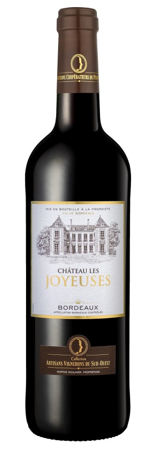 AOP BORDEAUX ROUGE 2022 - CHATEAU LES JOYEUSES - BOUTEILLE 75CL