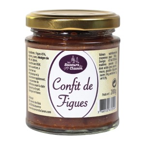 confit de figues les saveurs du clavon