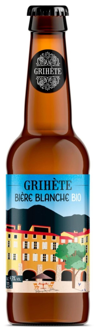 BIERE ARTISANALE BLANCHE BIO LA GRIHETE 330ML