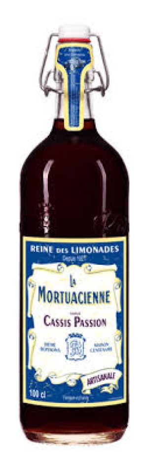 LIMONADE CASSIS PASSION - RIEME " LA MORTUACIENNE " -  LITRE