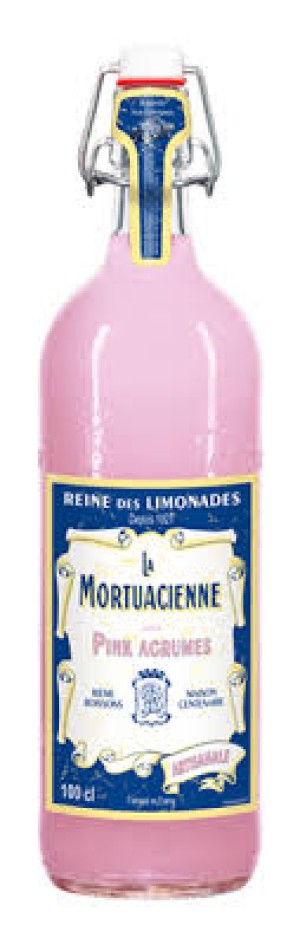 LIMONADE PINK AGRUMES - RIEME " LA MORTUACIENNE " -  LITRE