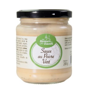 Sauce au Poivre Vert bocal 90gr