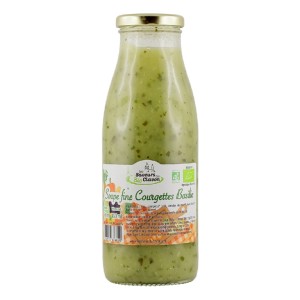 soupe biologique courgette basilic 720ml